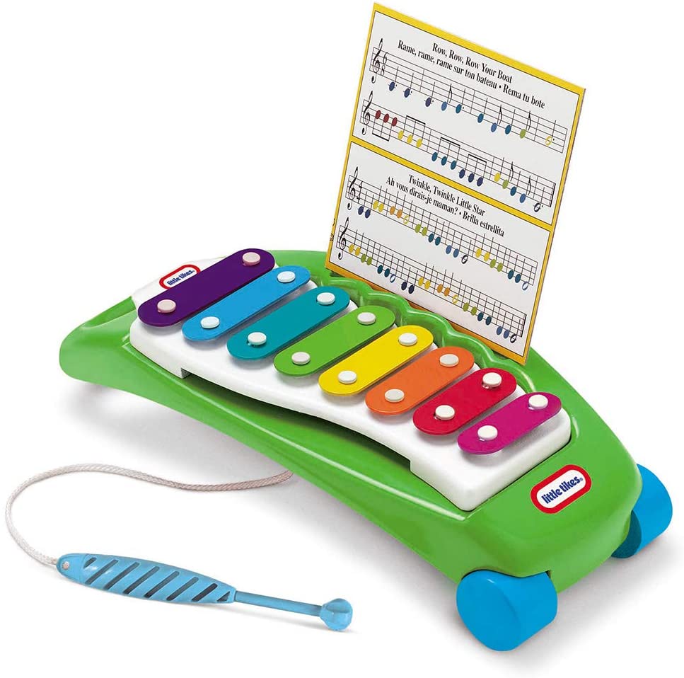 Little Tikes Tap A Tune Xylophon spielt jede Melodie Ideales erstes Instrument