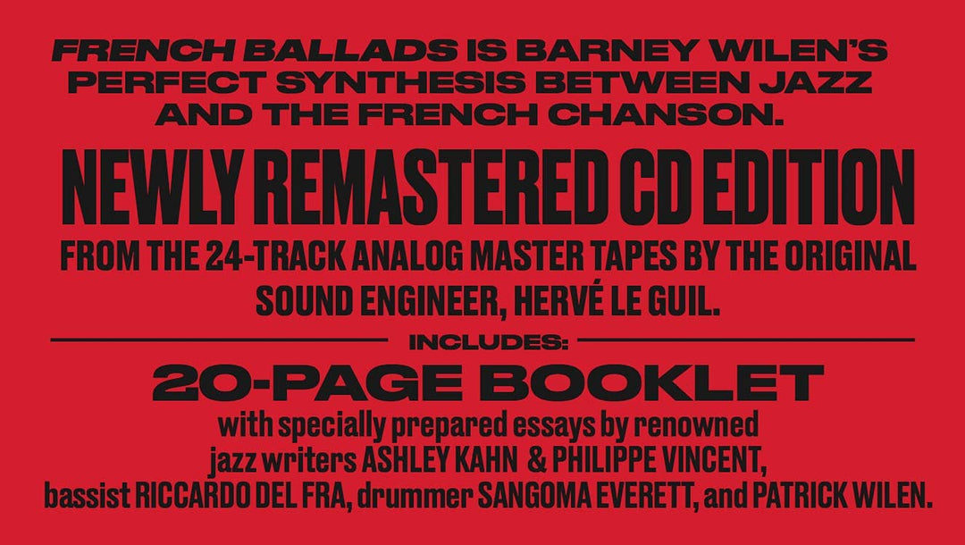 Barney Wilen - French Ballads [Audio CD]