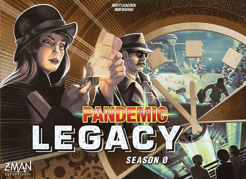 Z-Man Games | Pandemic Legacy Season 0 | Board Game | Ages 14+ | For 2 to 4 Play