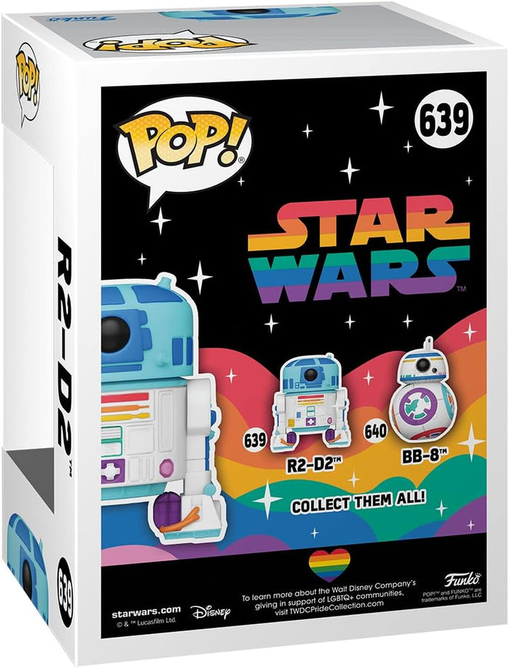 Star Wars: Pride 2023- R2-D2 Funko 72021 Pop! Vinyl #639