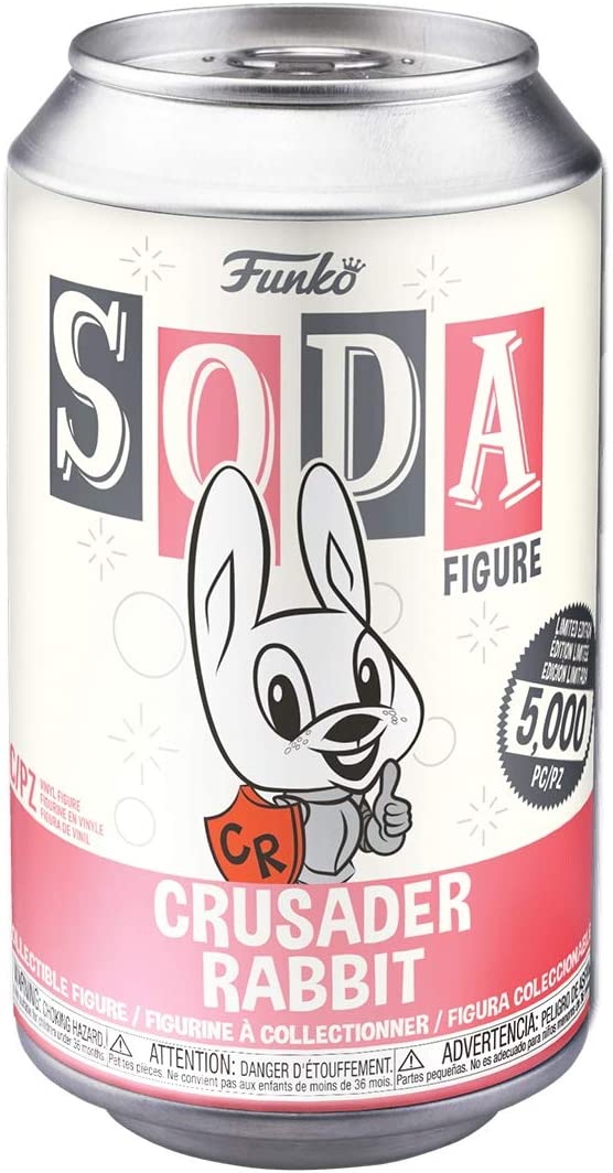 Funko 45952 Vinyl Soda Crusader Rabbit mit Chase zum Sammeln