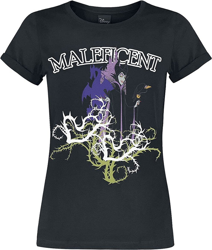 Disney – Maleficent – ​​Gel-bedrucktes Damen-T-Shirt