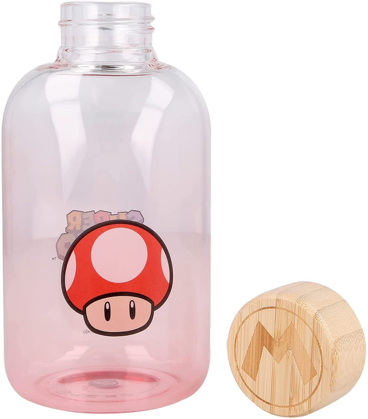 Stor Young Adult Kleine Glasflasche 620 ml Super Mario