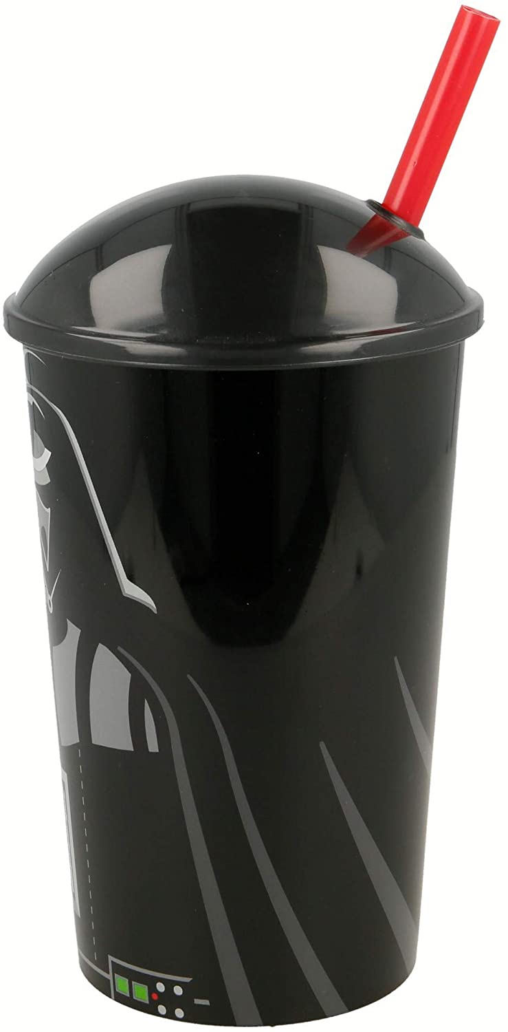 Licensed Tumblers With Straws (Star Wars - Darth Vader)