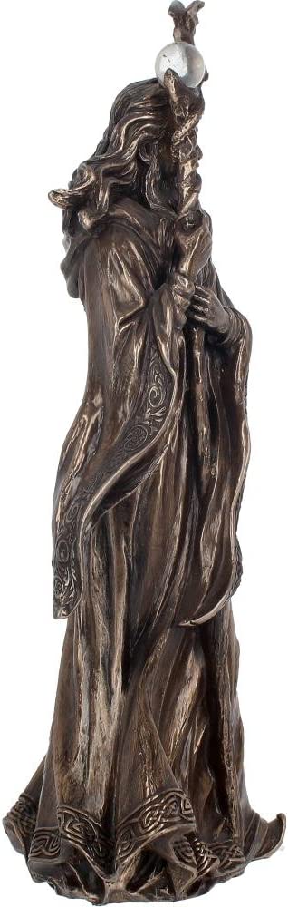 Nemesis Now Historic &amp; Medieval – Merlin-Figur aus Bronzeharz, 28 cm 6