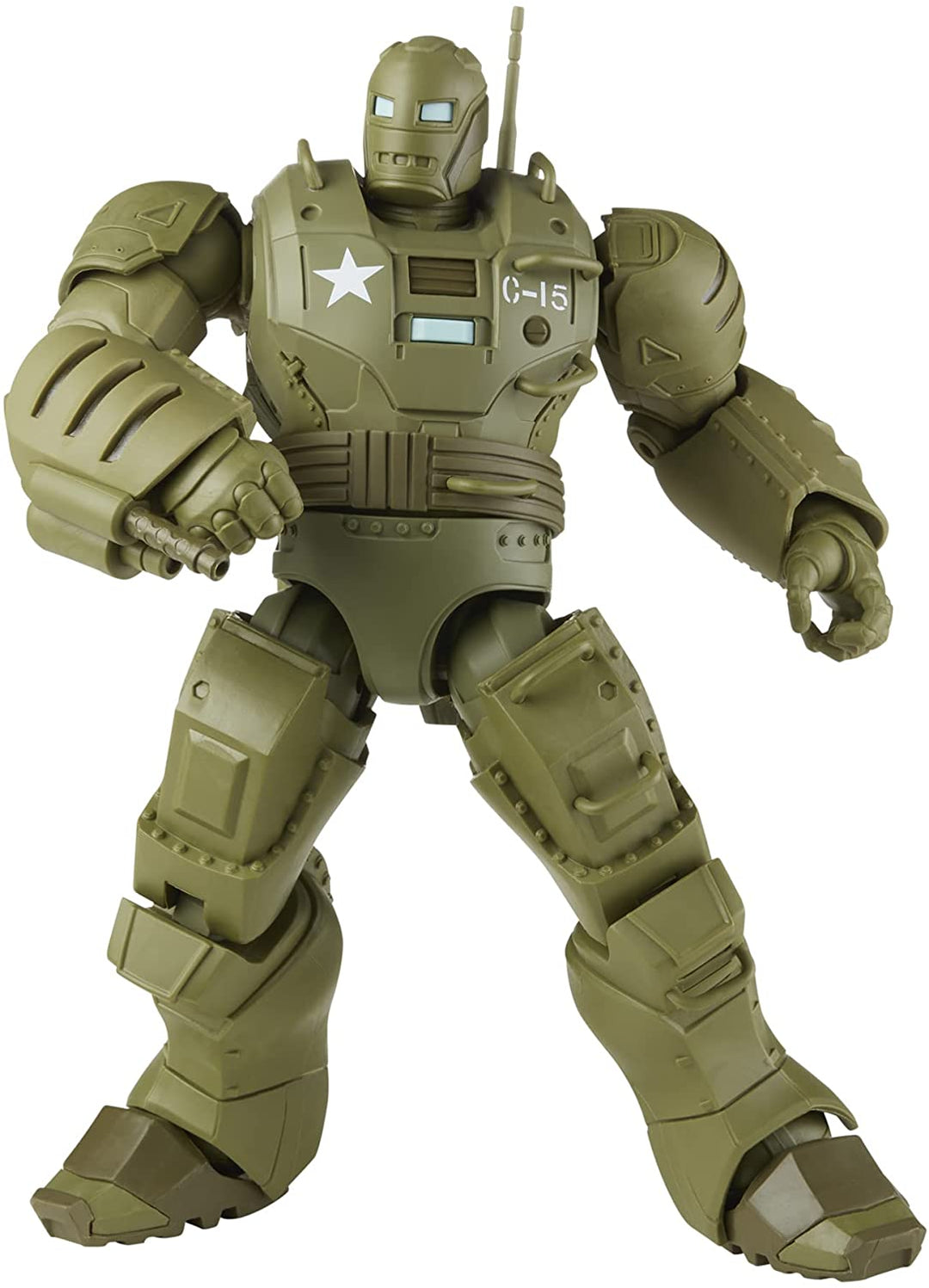 Marvel Legends Series 15 cm große Actionfigur „The Hydra Stomper“, Premium-Design, 15 cm große Figur, Rucksack, 4 Zubehörteile, mehrfarbig