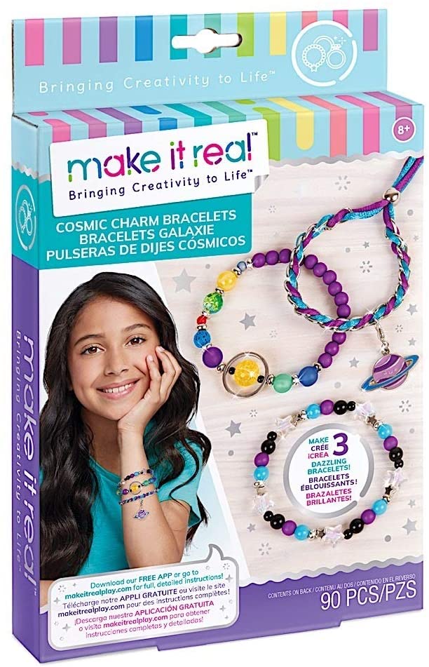 Make It Real 1208 Cosmic Charm Bracelets Galaxy Jewelry