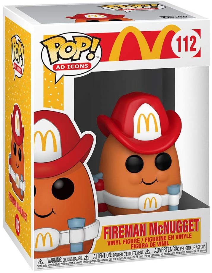 McDonald&#39;s Fireman Nugget Funko 52986 Pop! Vinile #112