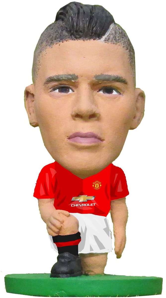 SoccerStarz SOC889 2017 Version Man Utd Marcos Rojo Home Kit