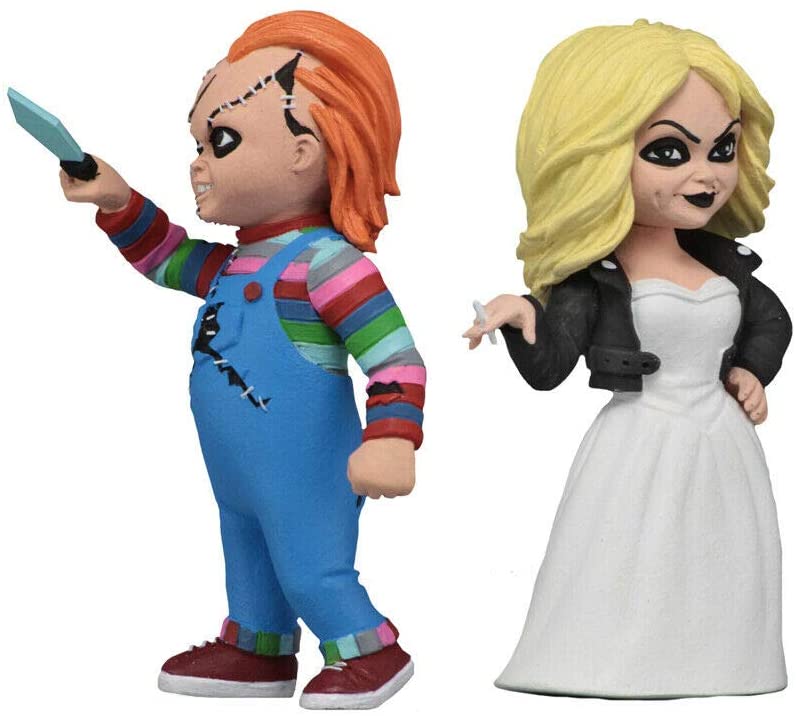 NECA Toony Terrors Bride of Chucky 2 Pack 6 Actionfiguren, 0634482397435