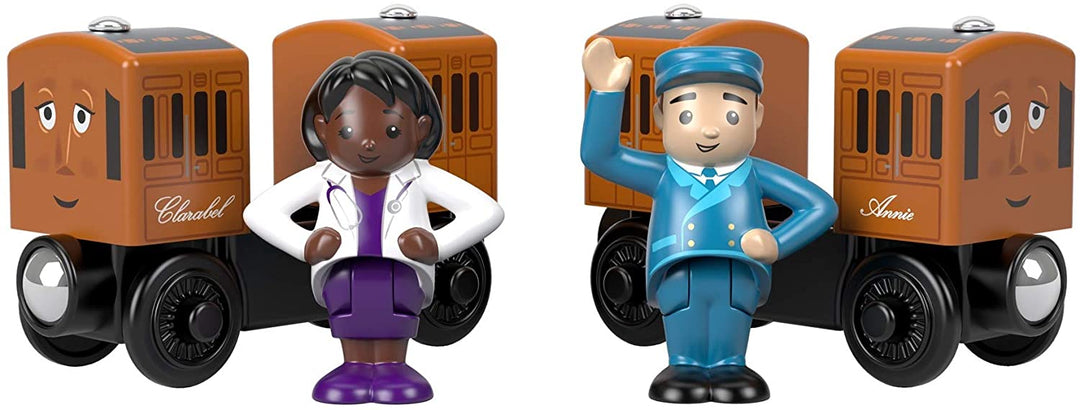 Thomas &amp; Friends 900 GGH17 EA Annie e Clarabel in legno, multicolore