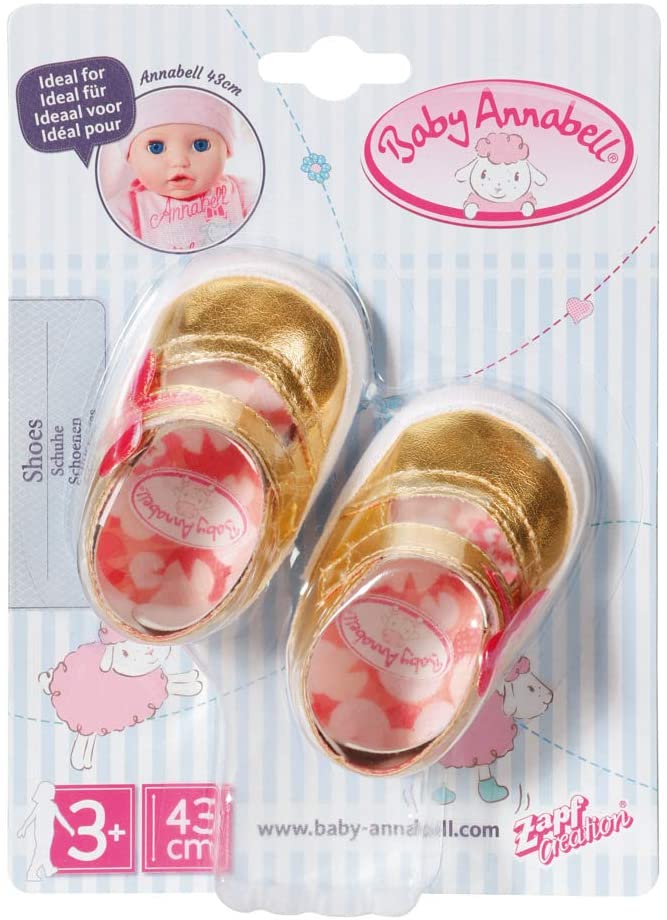 Baby Annabell Schuhe 43 cm Für Kleinkinder ab 3 Jahren Einfach für kleine Hände