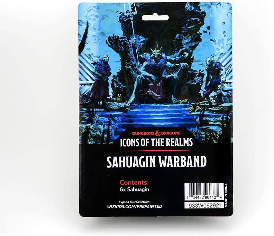 D&D Icons of the Realms: Sahuagin Warband | WizKids Miniatures