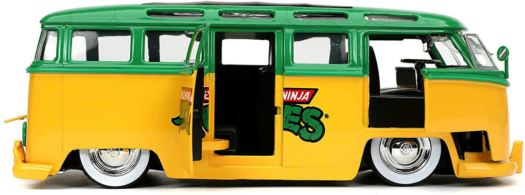 Jada TMNT – Leonardo &amp; 1962 VW Bus – 1:24