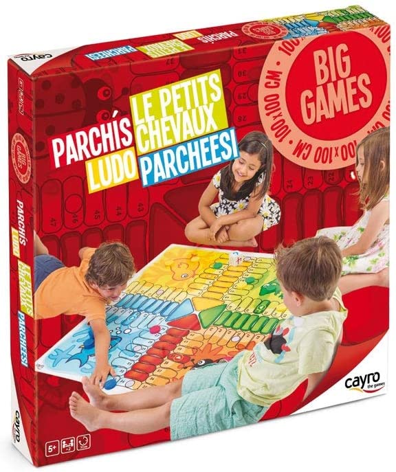 Cayro - Giant Parcheesi - Children's board game - Children's Parcheesi - Coopera