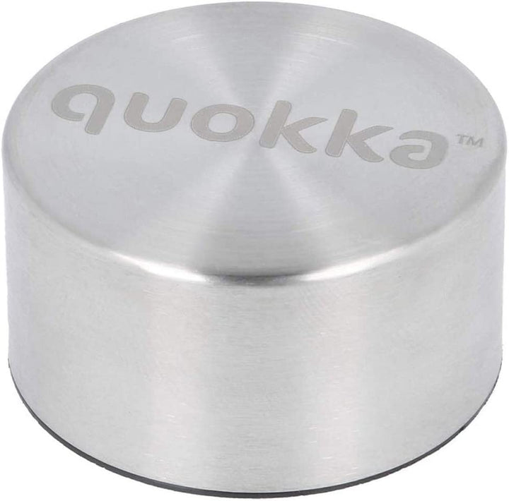 Quokka Solid – Lime 510 ml Edelstahl-Wasserflasche – isolierte, doppelwandige Isolierflaschen, Getränkeflasche hält 12 Stunden heiß und 18 Stunden kalt – auslaufsicher – BPA-frei