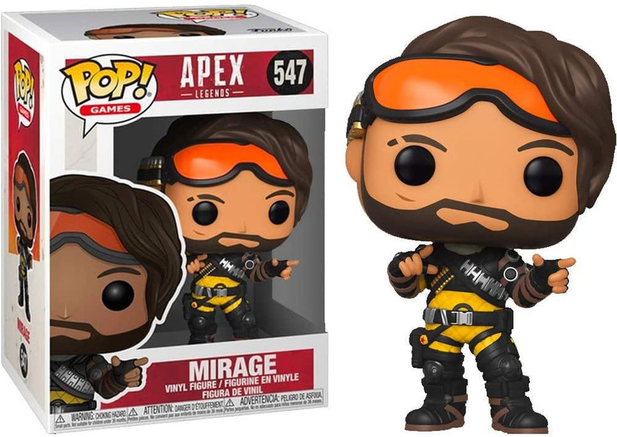 Apex Legends Mirage Funko 43284 Pop! Vinyl #547 - Yachew