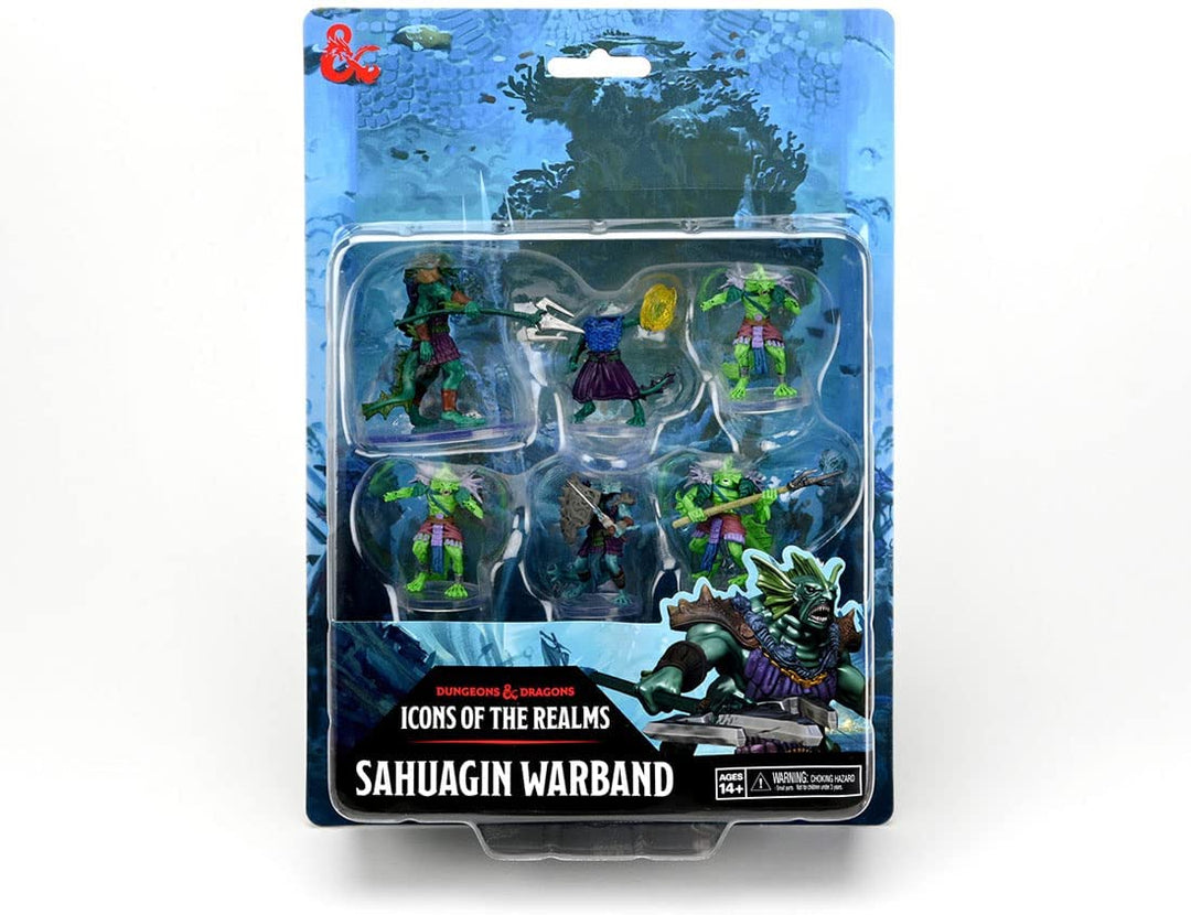 D&D Icons of the Realms: Sahuagin Warband | WizKids Miniatures