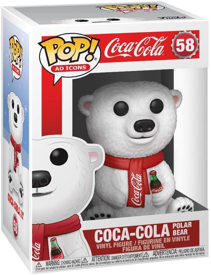 Coca Cola Polar Bear Funko 41732 Pop! Vinilo # 58