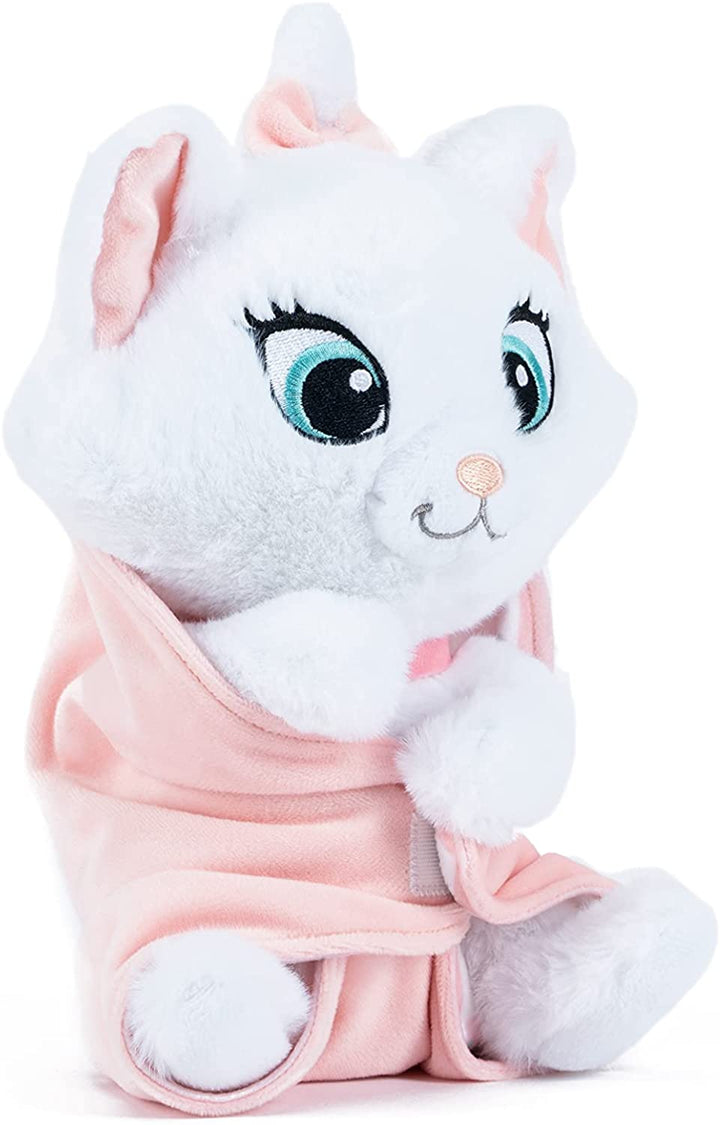 Simba, Aristogatos Toys-Marie Plush Toy with Blanket 25 cm, Suitable for All Age
