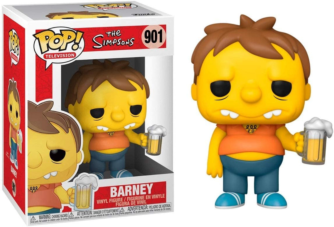 Los Simpson Barney Funko 52952 Pop! Vinilo n. ° 901