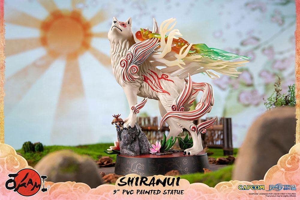 First4Figures Okami: Shiranui (Standardpose) PVC-Figur, Schwarz