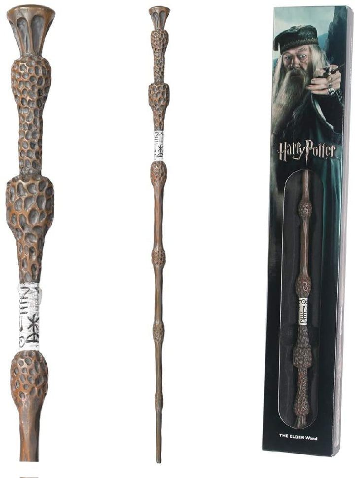 The Noble Collection Professor Dumbledore Wand window box