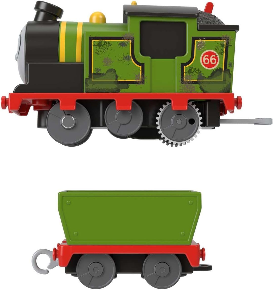 ?Fisher-Price Thomas and Friends Whiff Toy Train, Battery-Powered Motorized Train Engine and Cargo Car