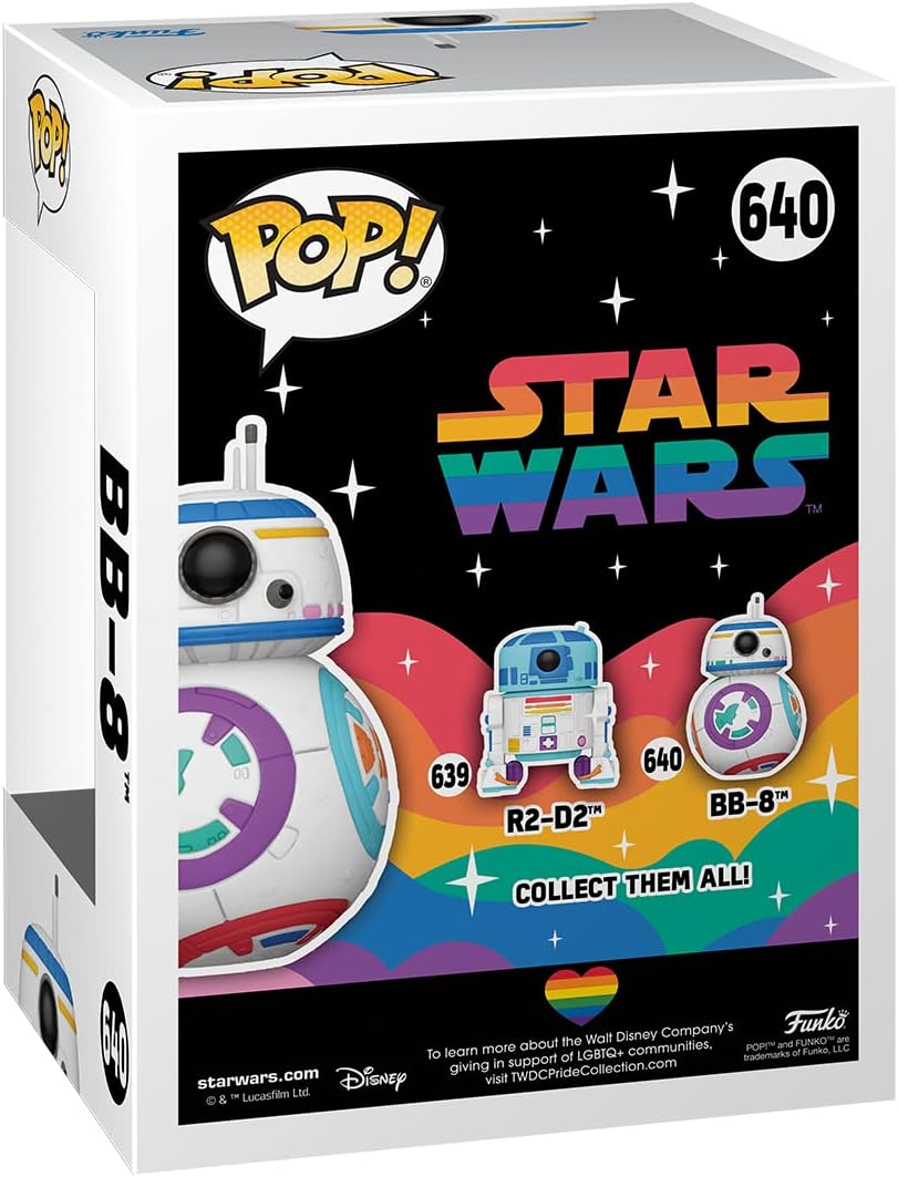 Star Wars: Pride 2023 – BB-8 Funko 72019 Pop! Vinyl Nr. 640 