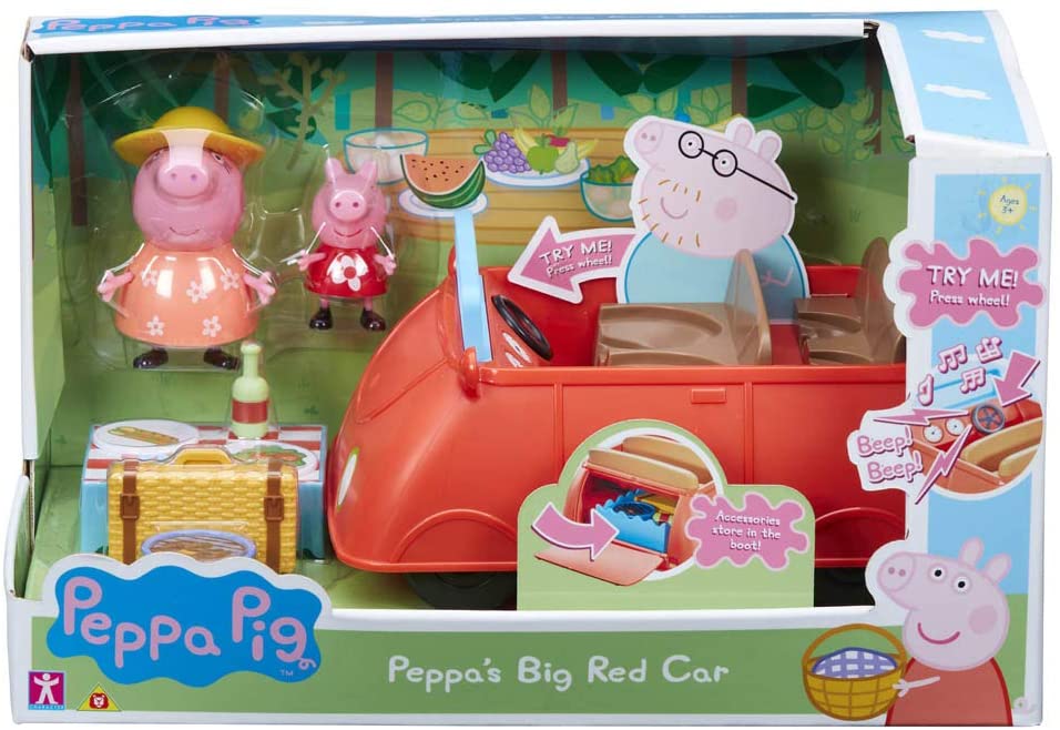 Peppa Pig 6921 El gran coche rojo de Peppa