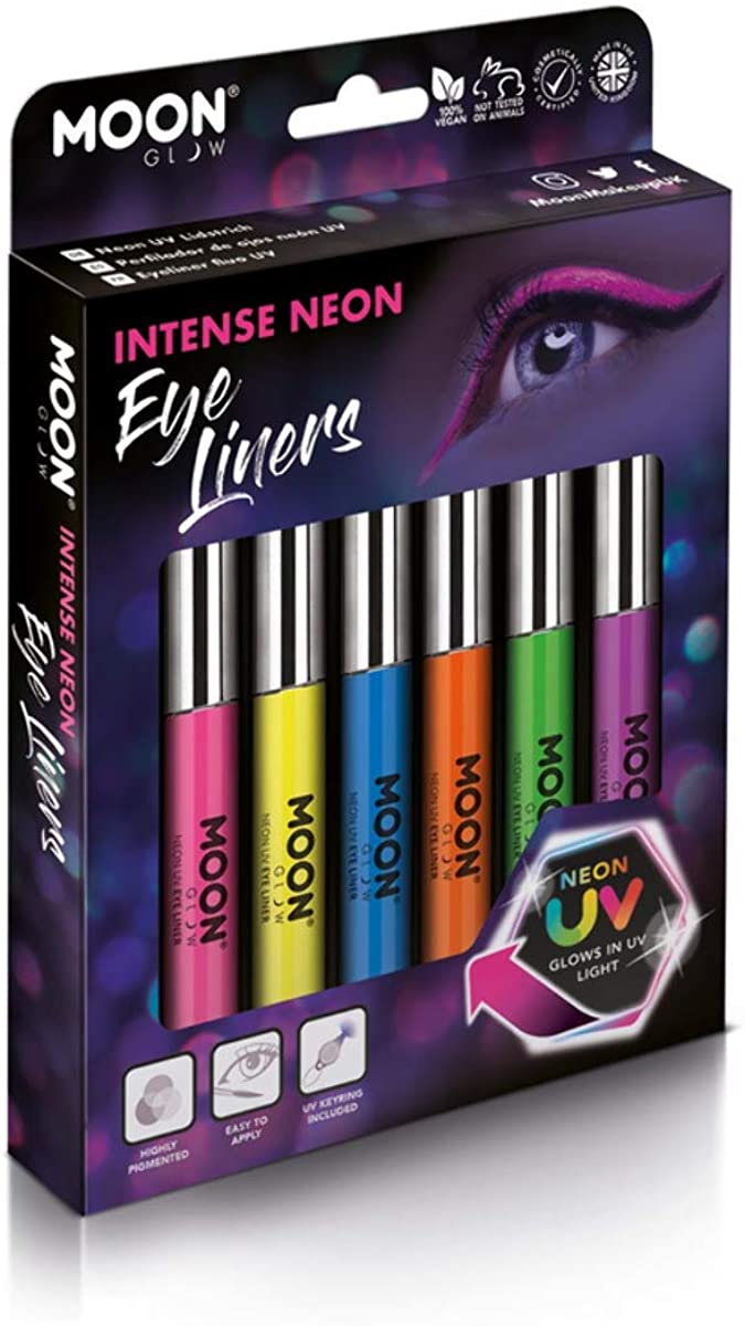 Moon Glow Intense Neon UV Eyeliner sortiert