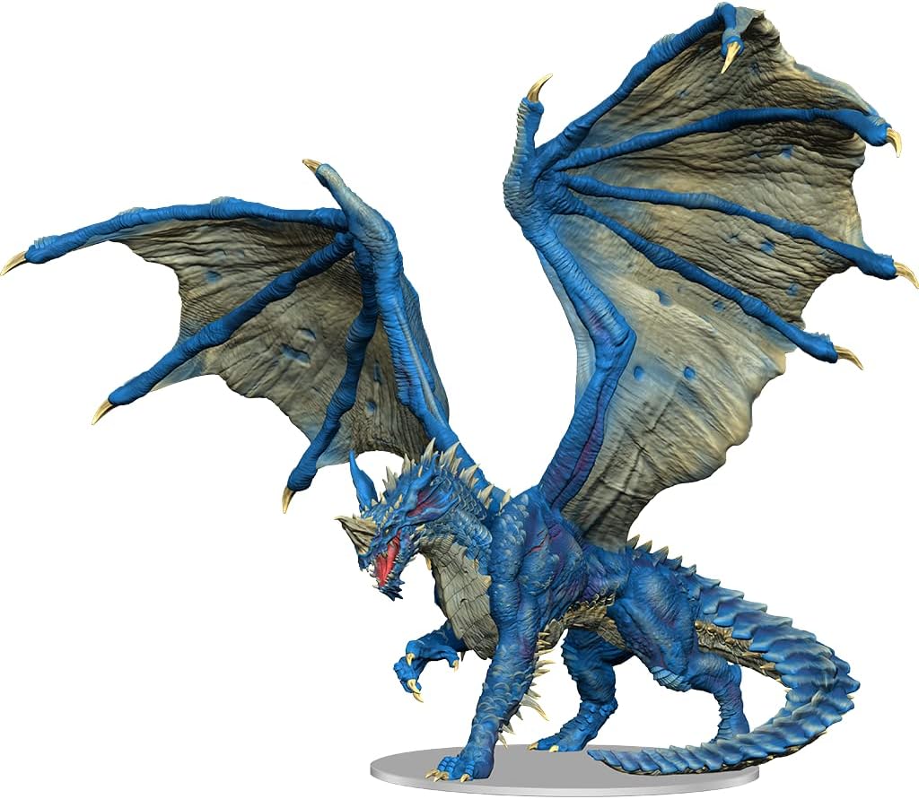D&D Nolzur's Marvelous Unpainted Miniatures: Adult Blue Dragon