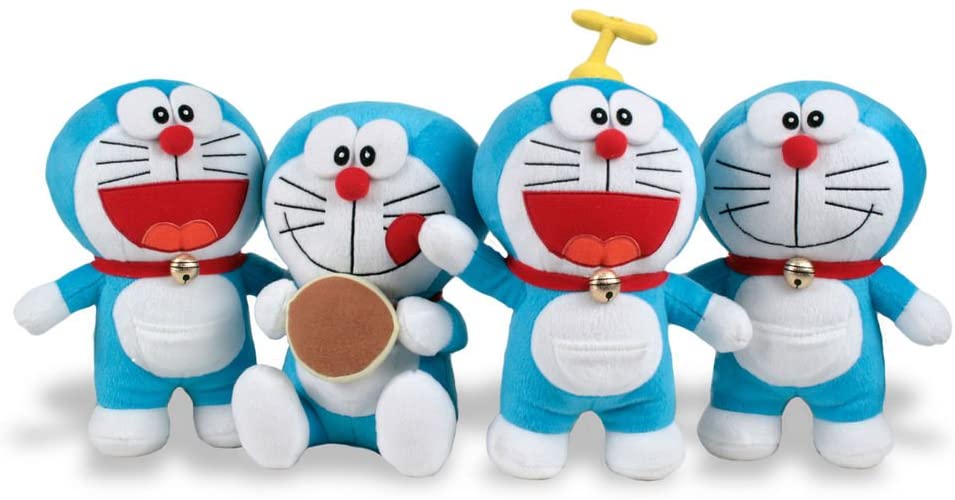 X-Joy Distribution Doraemon  Peluche 20 Cm - Assorted