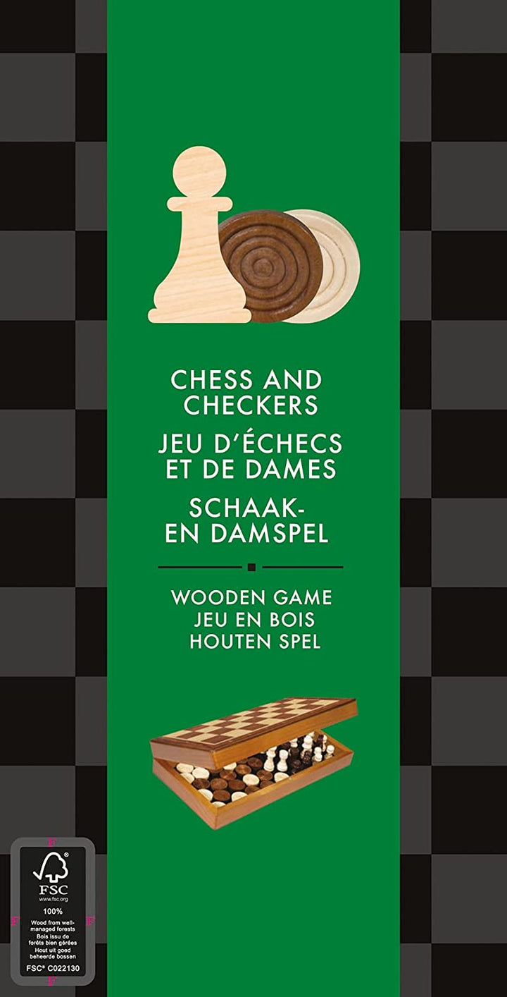 MIXLORE Schach- und Dame-Faltversion