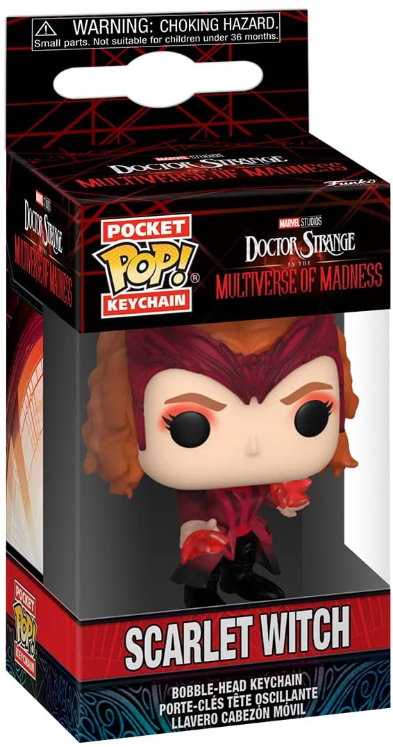 Marvel: Doctor Strange Multiverse of Madness – Scarlet Witch Funko 62402 Pop! Schlüsselanhänger