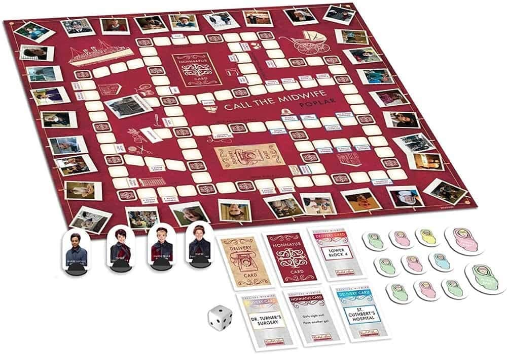 Call The MidWife Board Game Red
