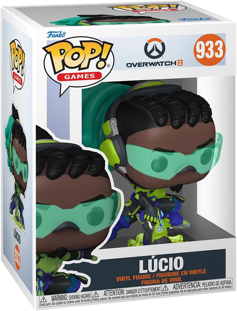 Funko POP! Spiele: OverWatch 2 Lucio – Overwatch 2 – Vinyl-Sammelfigur – G