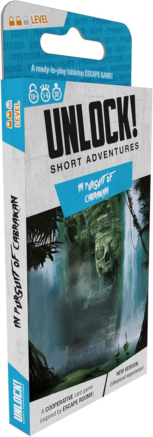 Space Cowboys Unlock! Short 6 - The Secrets of the Octopus - 1-6 Player Card Game (ASMSCUNLSH06EN)