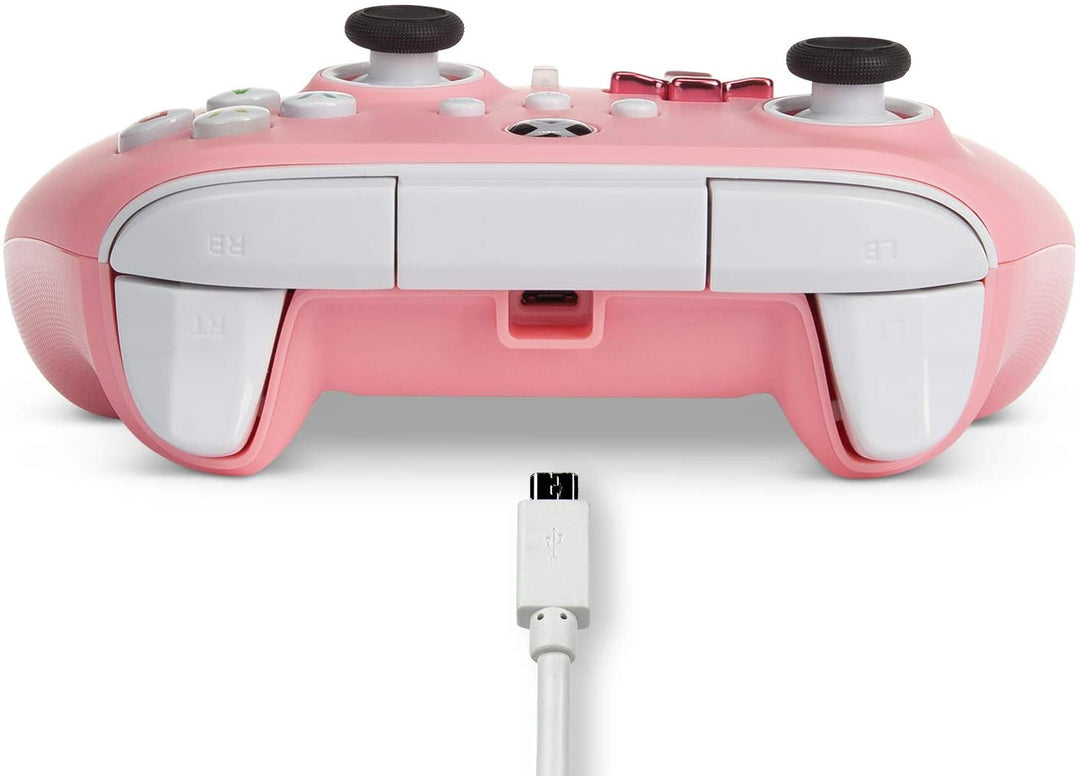 PowerA Enhanced Wired Controller für Xbox – Pink Inline, Gamepad, Wired Video Ga