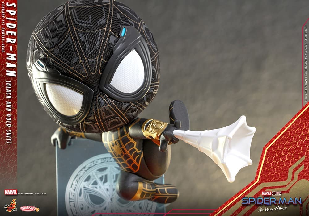 Spider-Man: No Way Home - Spider-Man Black & Gold Suit Cosbaby