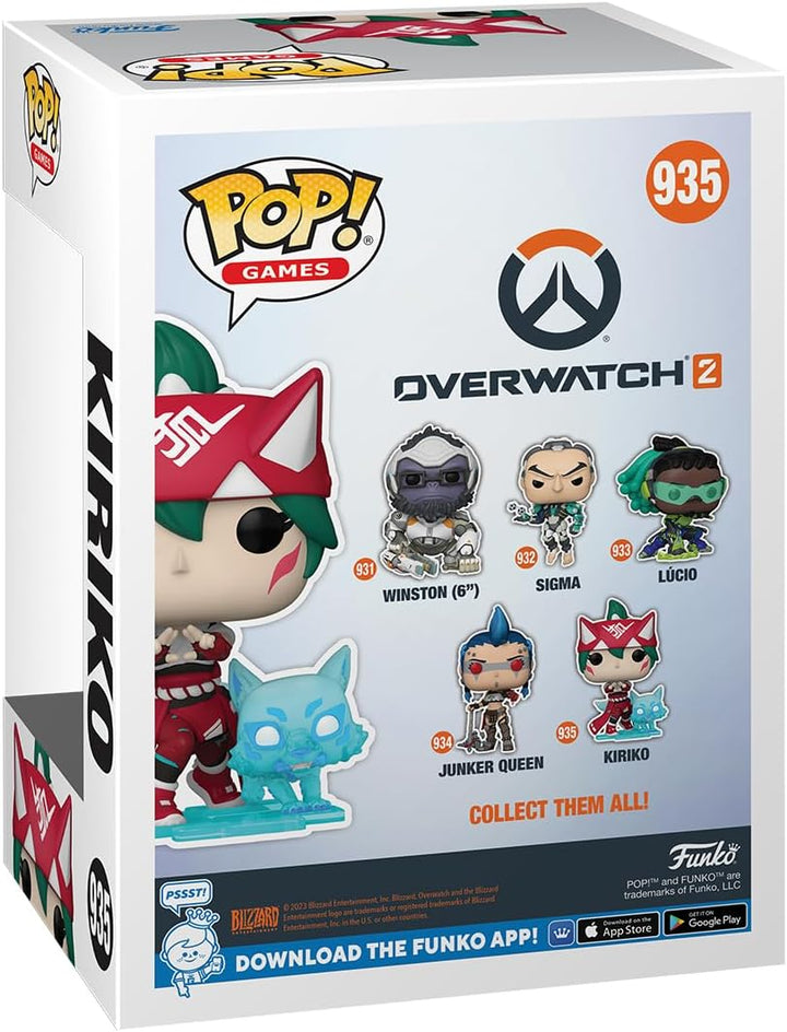 Funko POP! Spiele: OverWatch2 – Kiriko – Kuriko – Overwatch 2 – Vinyl zum Sammeln