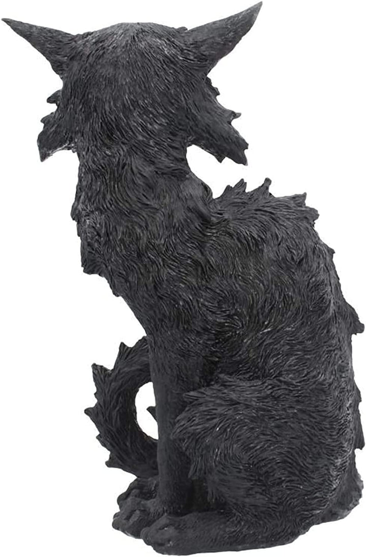 Nemesis Now Salem Witch Familiar Black Cat Figur, 32,5 cm