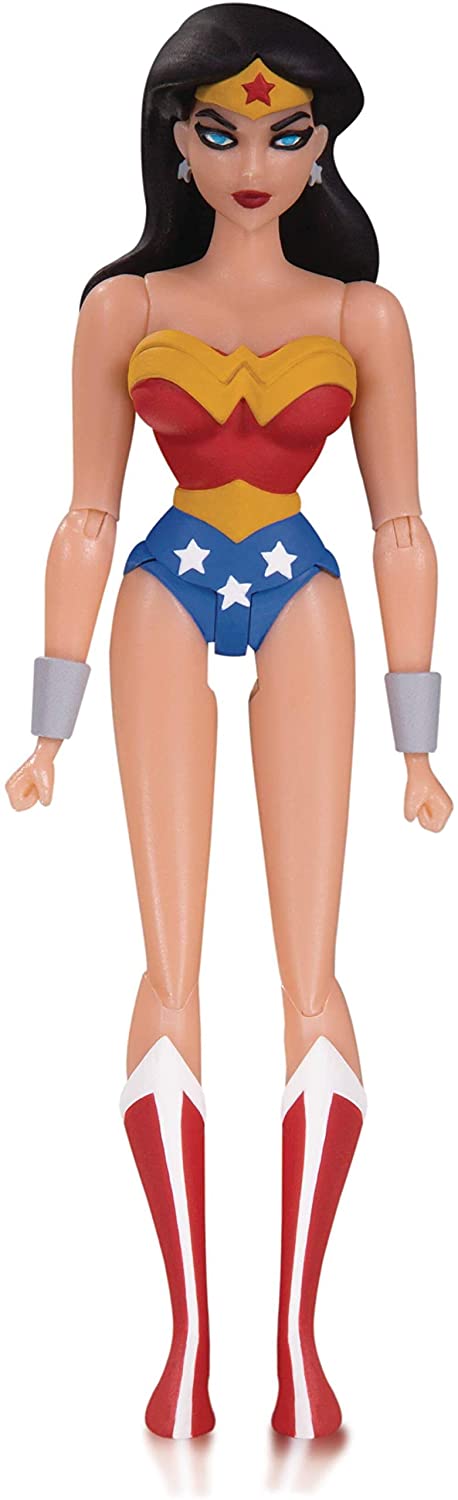 DC Comics JAN200689 Justice League Animated: Wonder Woman Action Figure, Multicolor