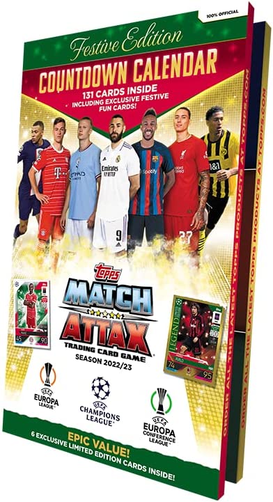 Topps Match Attax 22/23 - UEFA Champions League Advent Calendar