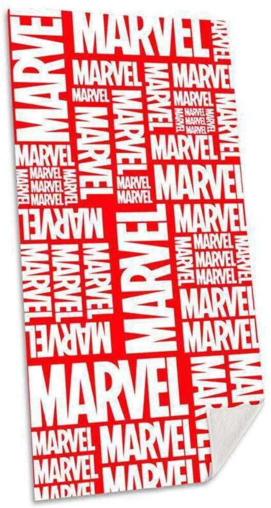 Marvel Cotton Young Teenager Collection Reference KD Beach Towel, Unisex, Adult, Multicoloured, One Size