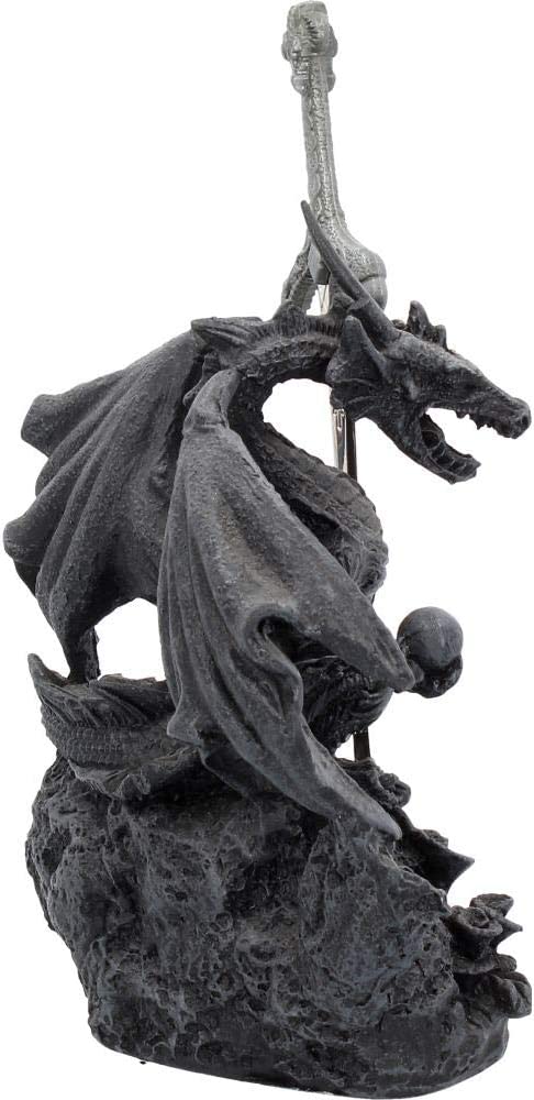 Nemesis Now Oath of The Dragone, 23 cm, Resina, Nero