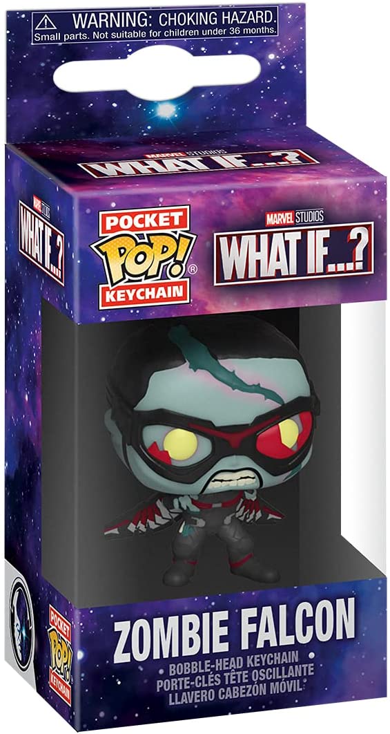 Marvel Studios What If Zombie Falcon Funko 57401 Pocket Pop!