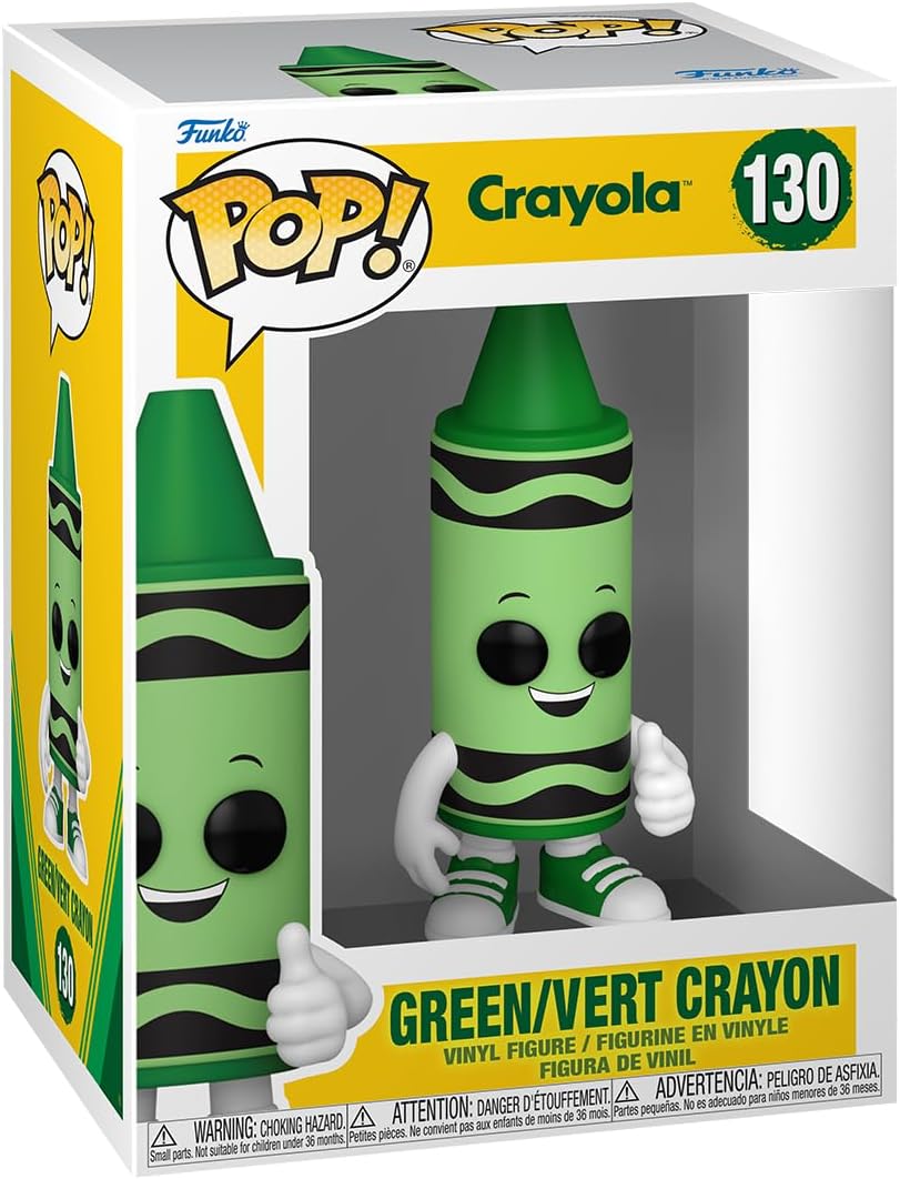 Funko POP! Vinyl: Crayola - Green Crayon - Collectable Vinyl Figure