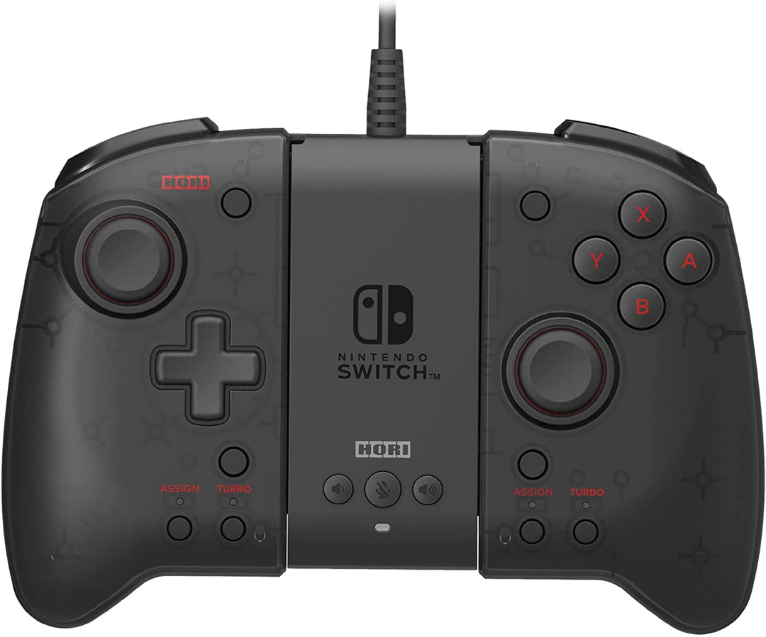 HORI Nintendo Switch Split Pad Pro Ergonomischer Controller für Handheld-Modus und kabelgebunden