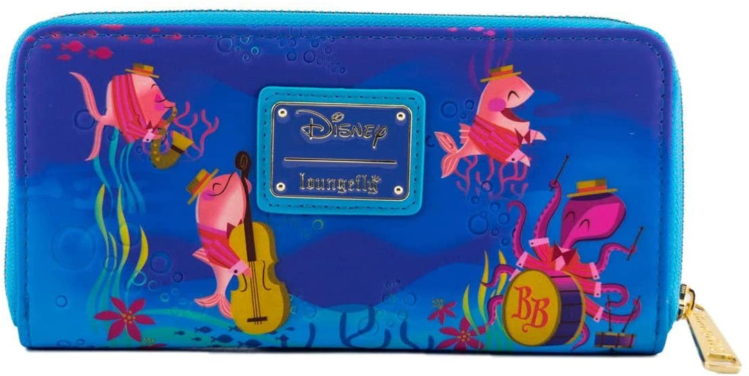 Loungefly Disney Bedknobs and Broomsticks Unterwasser-Geldbörse aus Kunstleder